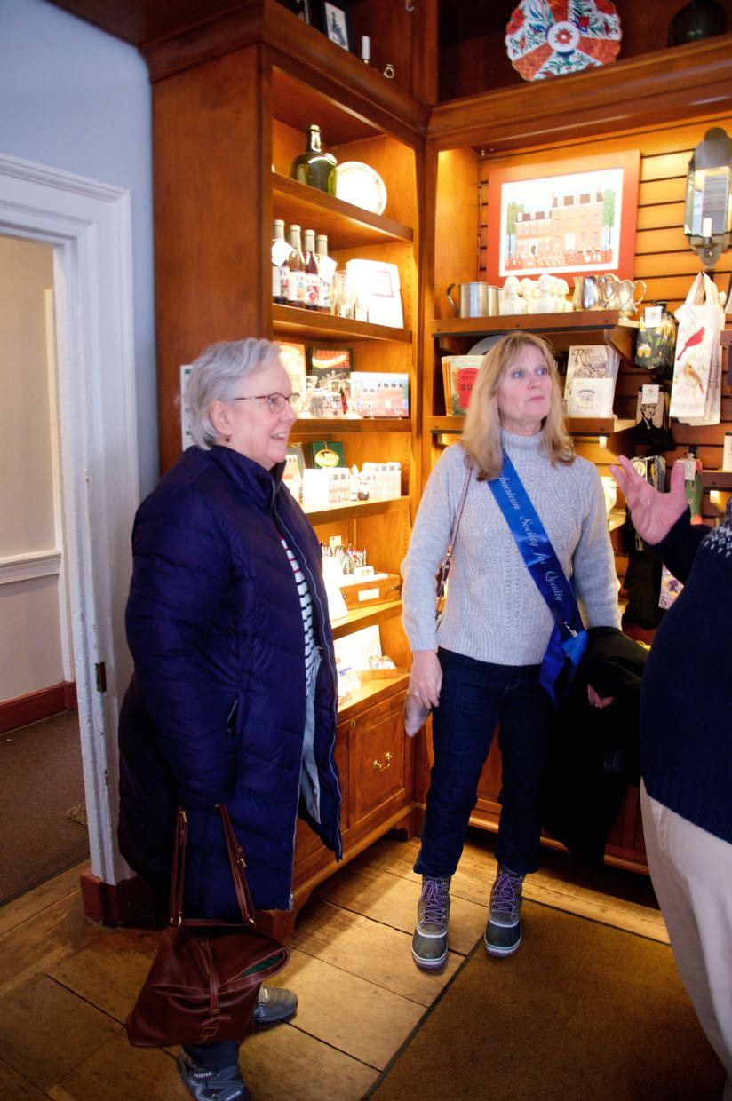 The museum gift shop