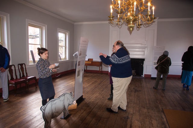 The Assembly room was used to hold meetings and elections
