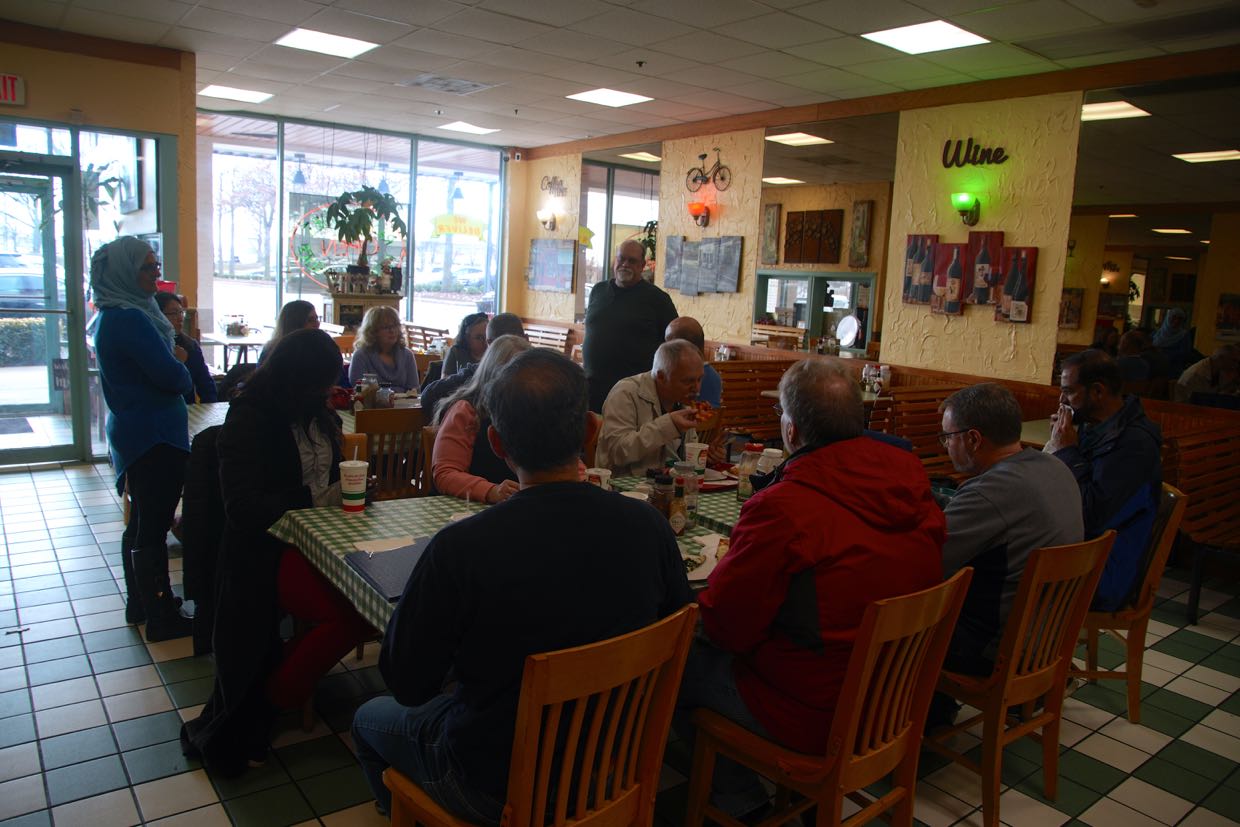After the tour we had lunch at Buon Appetito NY Pizza in Chantilly