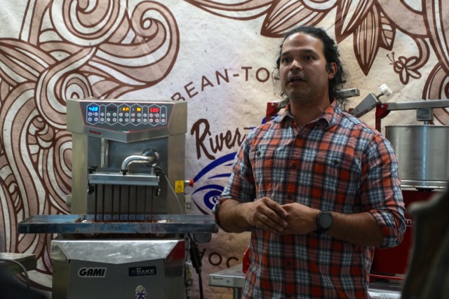 Different types of chocolate have different blender programs