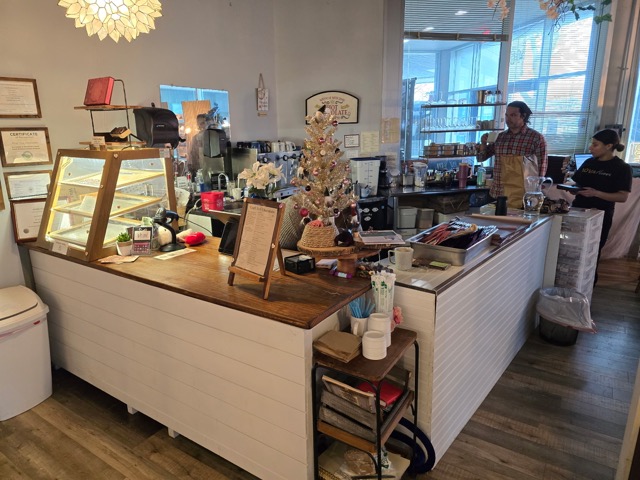 River Sea retail sales desk 