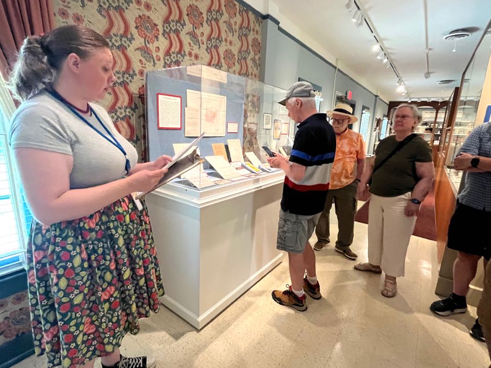 40) Some of the exhibit artifacts 