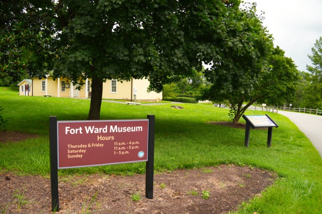 Fr Ward Museum Park Sign