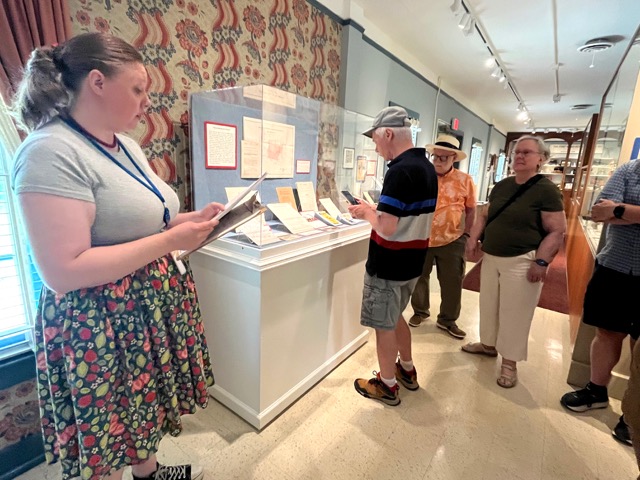 40) Some of the exhibit artifacts 