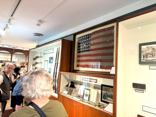 44) Some of the exhibit artifacts 