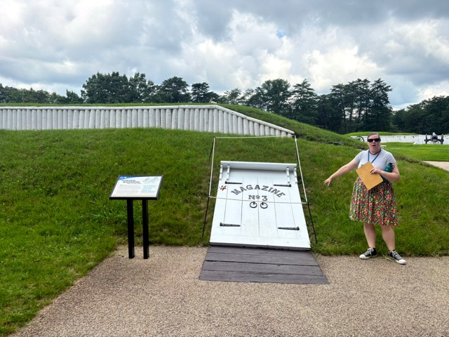 60) Magazine entrance