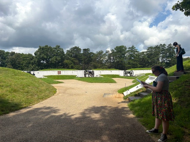 71) Filling Room and field pieces 