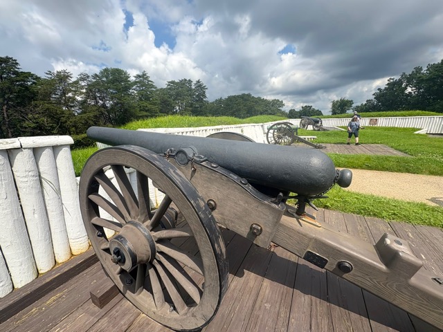 79) Reconstructed field piece