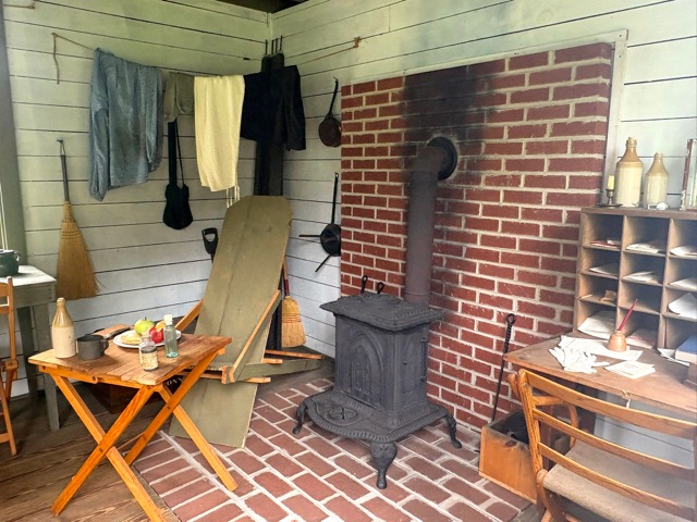 92) Officers Hut Stove